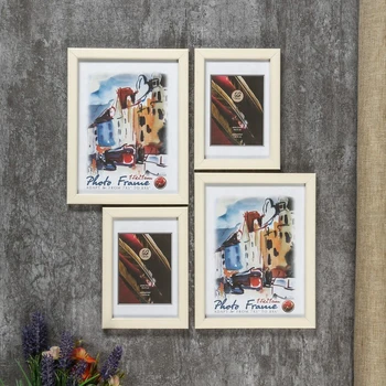 

A set of plastic photo frames FOTEX VIP 10x15, 21x30 cm (milk) 4 pcs 4713071