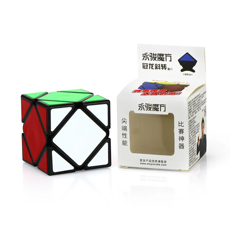 [YJ/Yongjun Crown Tiger Five Magic Cube YJ 832" трехслойные варианты черный лицевой Abnormity Cube