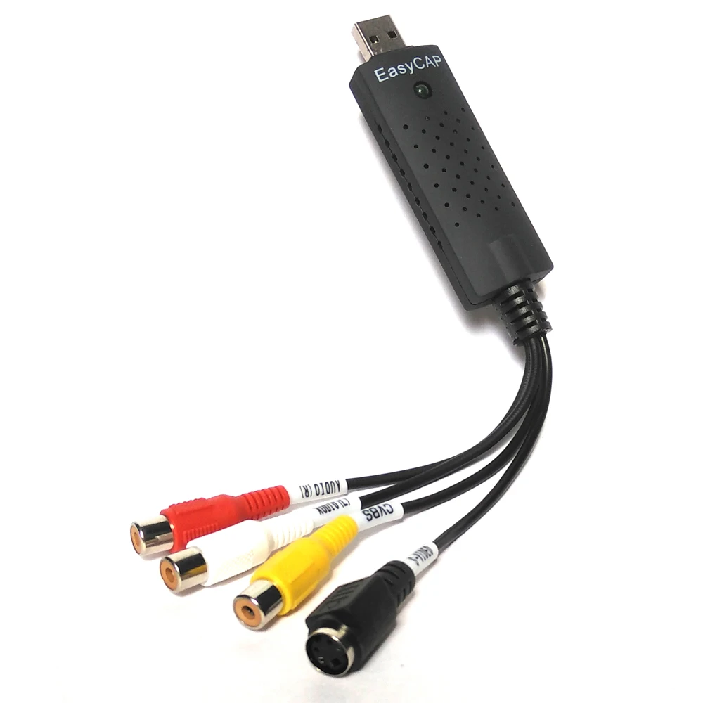 2017 EzCAP преобразователь видео в usb любой аналоговый MP3 портативный плеер