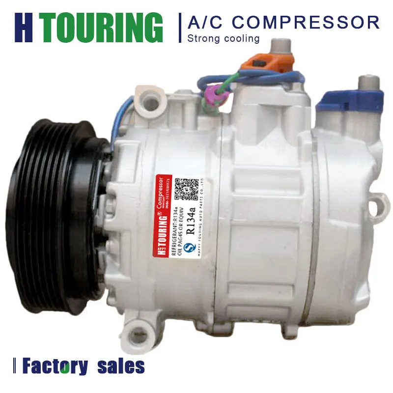 

For 7SB16C AC Compressor Audi A4 A8 A6 Volkswagen 4D0260805B 4B0260805B 4B3260805 447300-9510 447170-6340 4B0260805Q 4B0260805H
