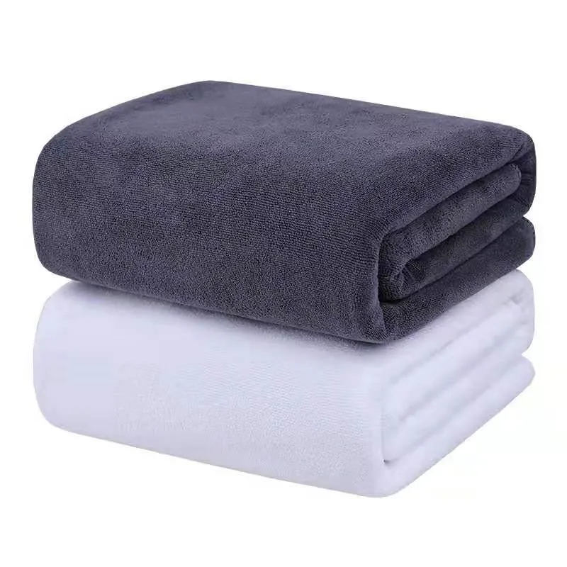 Larger microfiber bath towels super soft absorbent quick-drying multifunctional microfiber towel bath towel