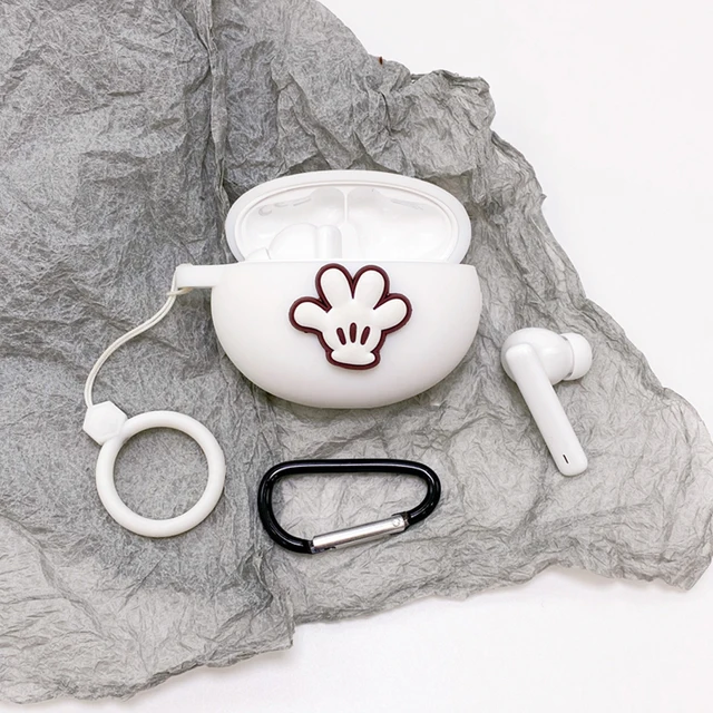 Cute Cartoon Earphone Cover for Huawei Freebuds 4i Case TWS Bluetooth Wireless Headphone Charging Box Case Headset Silicone Case Q