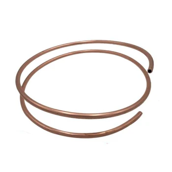 

one meter long 1.8mm*0.5mm copper tube coil pipe roll duct air conditioning hollow T2 vessel capillary soft state