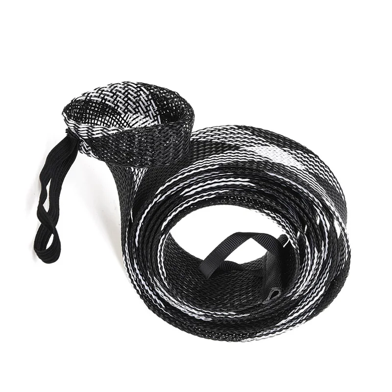 

Rod Sock Fishing Rod Sleeve Rod Cover Braided Mesh Rod Protector Pole Gloves Fishing Tools for Casting Sea Fishing Rod S66