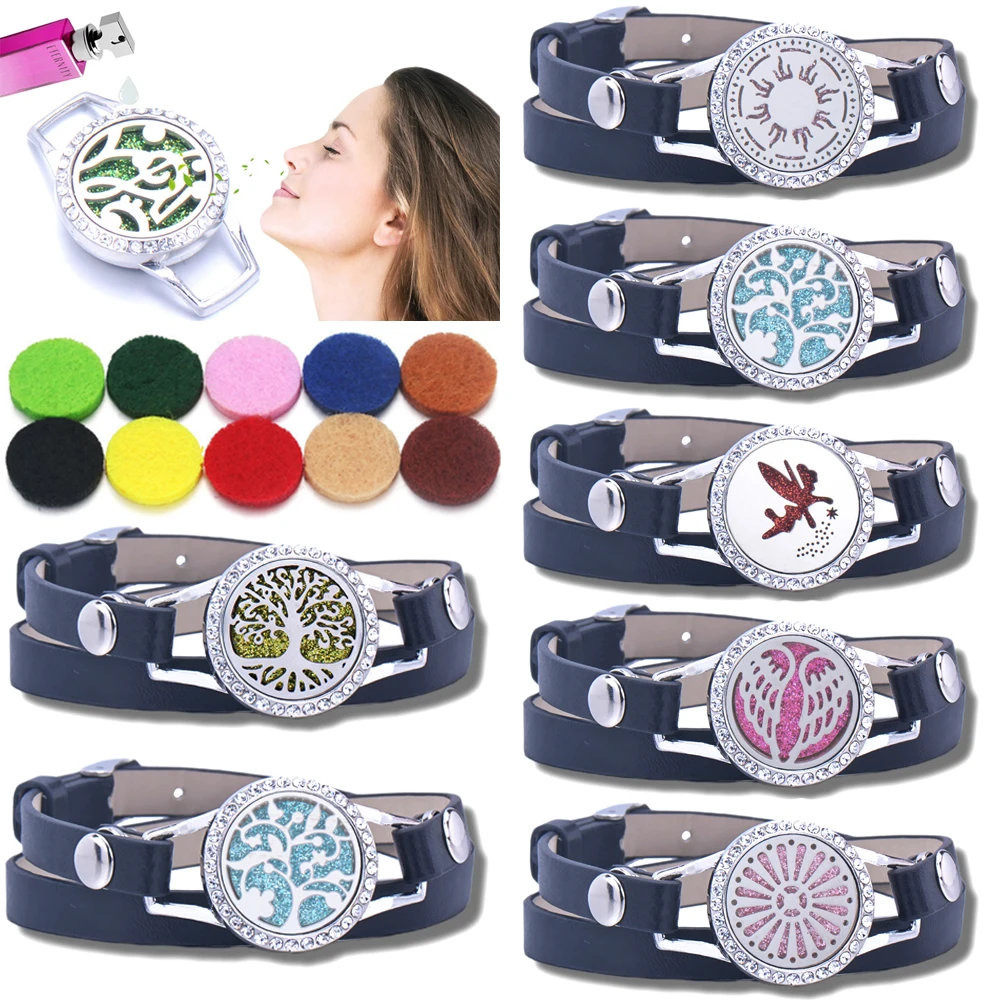 Aroma Diffuser Bracelet Aromatherapy Essential Oil Diffuser Locket
