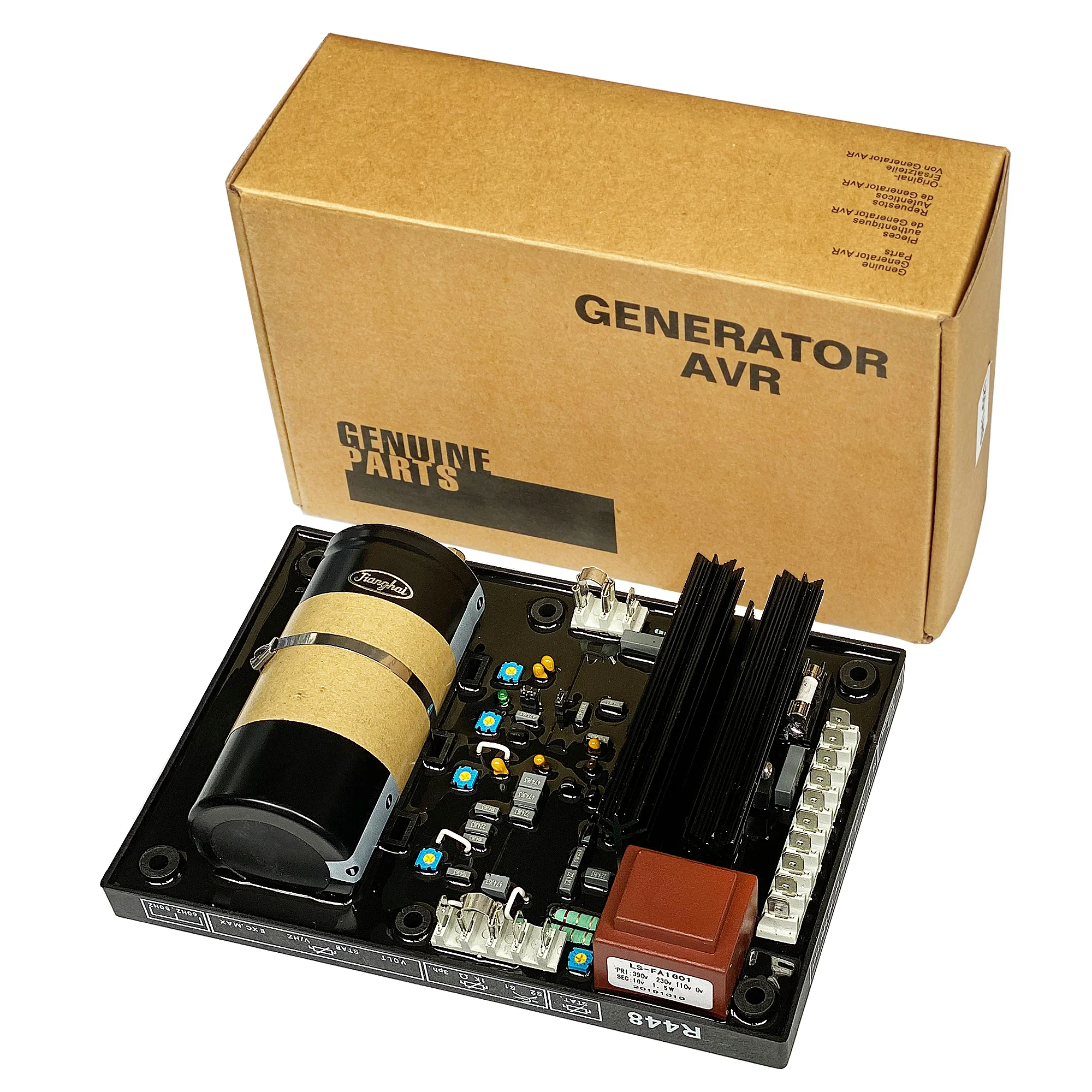 Новинка 2020 автоматический регулятор напряжения R448 AVR запчасти для генератора |