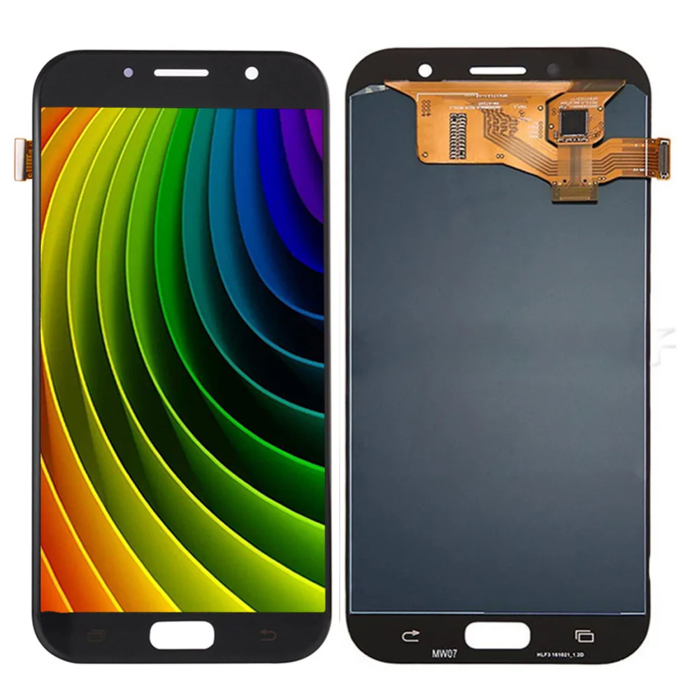 

Touch Screen For Samsung Galaxy A7 2017 A720 LCD Display A720F A720M A720Y Screen Adjust Brightness TFT 5.7inch SM-A720/F/M/Y