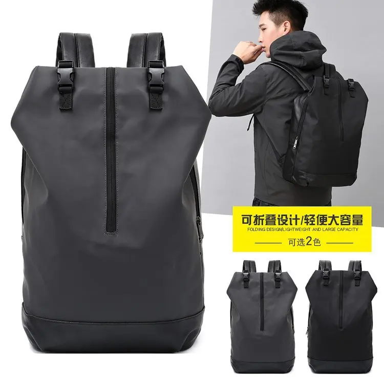 

Nylon Cloth Backpack Men New Style Fashion Anti-Spillage Backpack Large Capacity Schoolbag Computer Bag