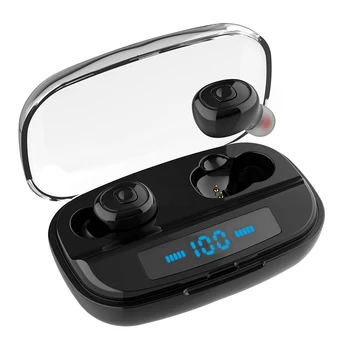 

X10 TWS wireless Touch Control Bluetooth Earphones HD Stereo Wireless Earphones Noise Cancelling earpiece Battery display