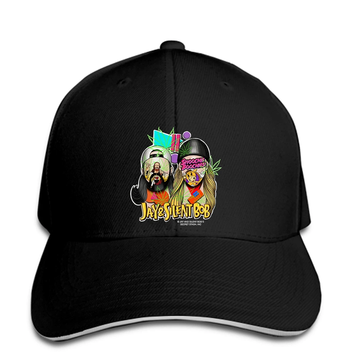 Бейсболка на заказ с принтом-snapback-для мужчин-бейсболки-Jay-and-silent-bob-compest-Jay