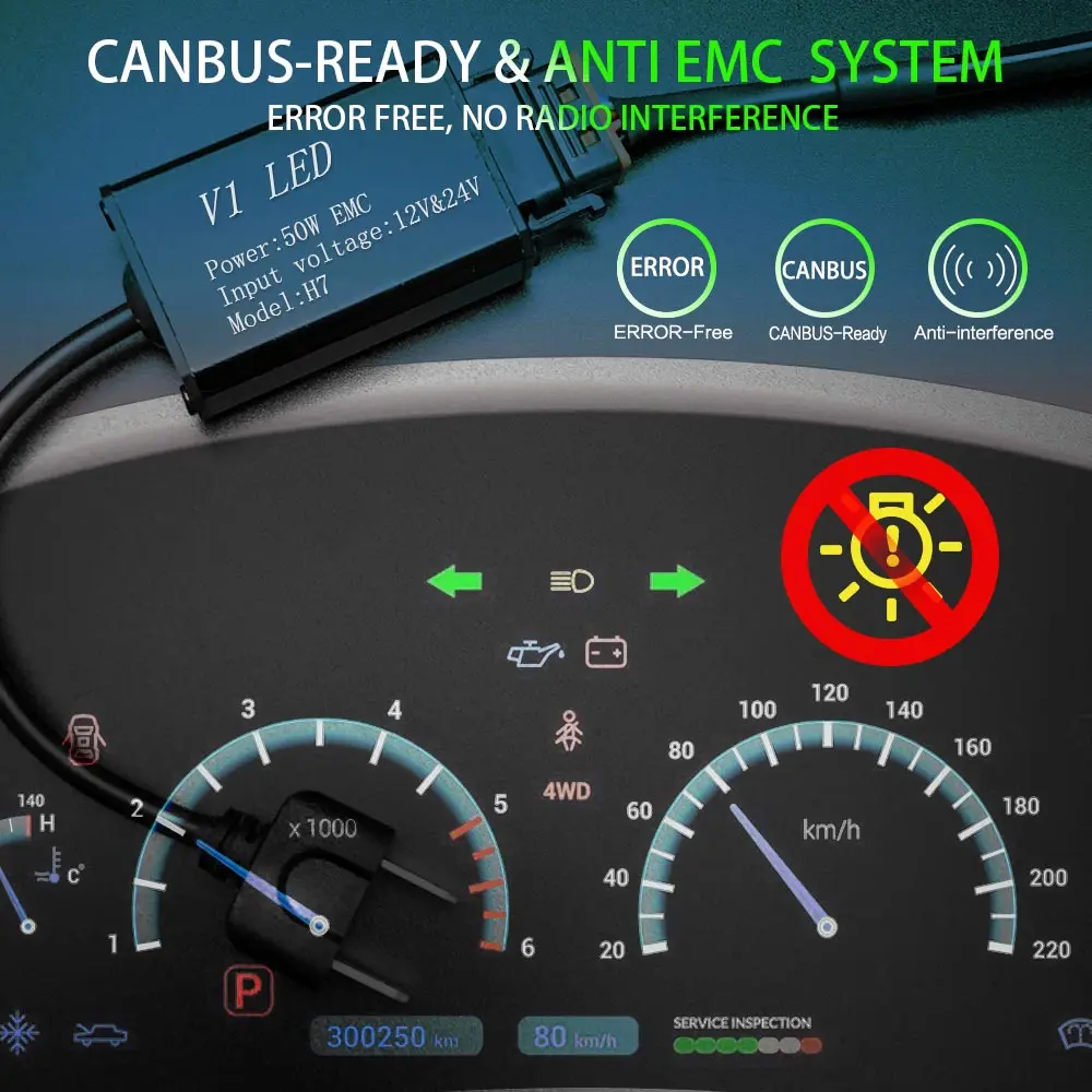 Ceny Zdatt H4 żarówki Led H7 6000K H11 9006 Led lampadas H1 światła samochodowe 9005 HB3 9006 HB4 LED Canbus 100W 12000LM 12V lampa samochodowa