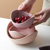 Lotus Ceramic Bowl Dishes Plates Sets Decor Creative Fruit Salad Plate Dinner Plate Organizer Flower Shape Container Storage 4