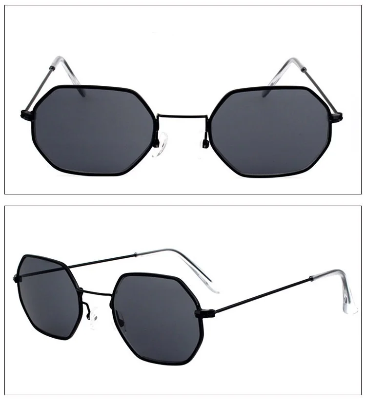 Новые солнцезащитные очки пилота женские мужские брендовые дизайнерские Винтажные Солнцезащитные очки Золотые прозрачные солнцезащитные очки сексуальные пара очков маленькие оттенки