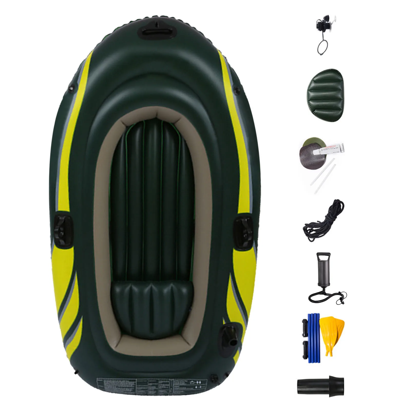 

New Thickened 2 People Iatable Boat Kayak Canoe Fishing Boat With DoublePortable Pvc Kayak For Adults Fishing