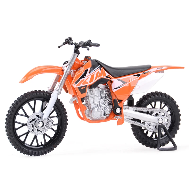 Welly 1:18 KTM 450SX-F Die Cast Vehicles Collectible Hobbies Motorcycle Model Toys