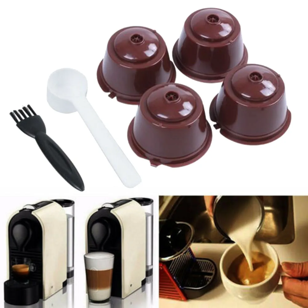 Замена многоразового кофе капсула чашка для dolcee Gusto многоразового пользования фильтр стручки
