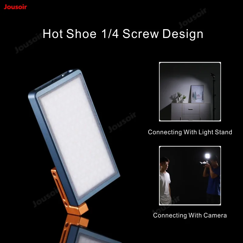 

FalconEyes 12W RGB LED Mini Pocket Light Magnetic With 18 Special-Effects Mode Portable For Video/Photo Photography F7 CD50 T03