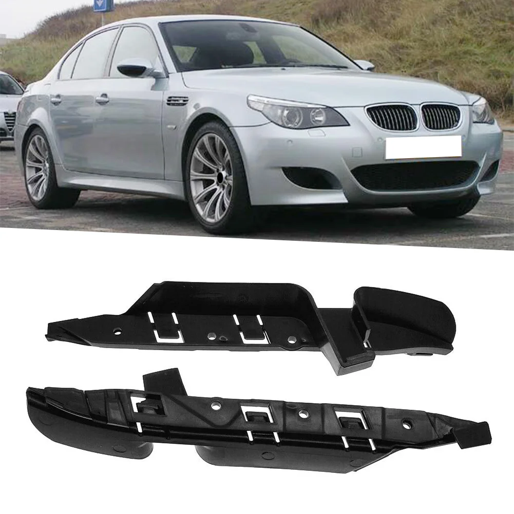 

2X Car Bumper Bracket Front Lower Support For BMW 5 Series E60 525i 528i 530i 535i 545i 550i 2004 2005 2006 2007 2008 2009 2010