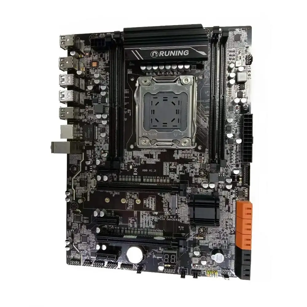 LGA 2011 V3 материнская плата четыре канала DDR4 памяти 64 ГБ для Intel X99 LGA2011 V3 I7 6800K 6900K 5820K 5930K материнская плата 2011 V3