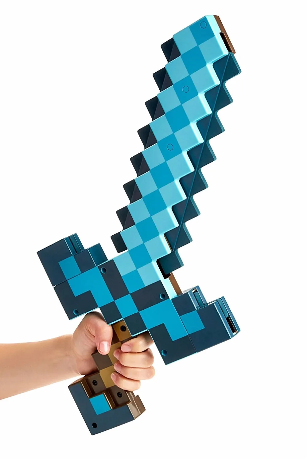 Мини-игрушка Пиксельная мозаика Minecr лук и стрела меч Кирка набор из пластика Собранный набор детской игровой игрушки