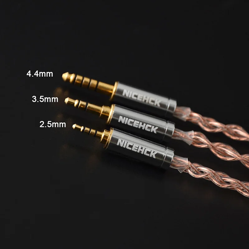 NICEHCK 6N UPOCC+Silver Alloy Mixed Cable with