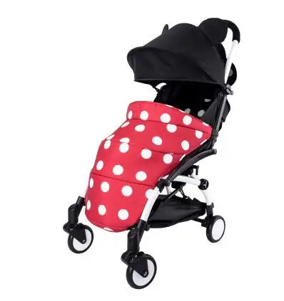 red dot Теплая муфта для ног для коляски, муфта для ног Babyzen yoyo Yoya, коляска для коляски, аксессуары для малышей - Цвет: red dot