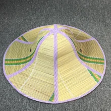Hainan Dayan соломенная шляпа для мужчин и женщин, летняя Складная Солнцезащитная шляпа для крестьян, соломенная шляпа