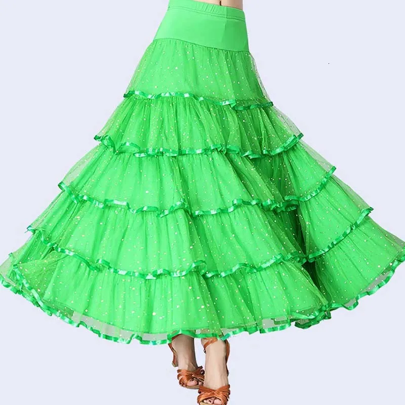 Ballroom Dance Dresses Lady's Stage Waltz Dancing Skirt Women Cheap Ballroom Competition Dance Dress Dancing Performance Outfits (1)