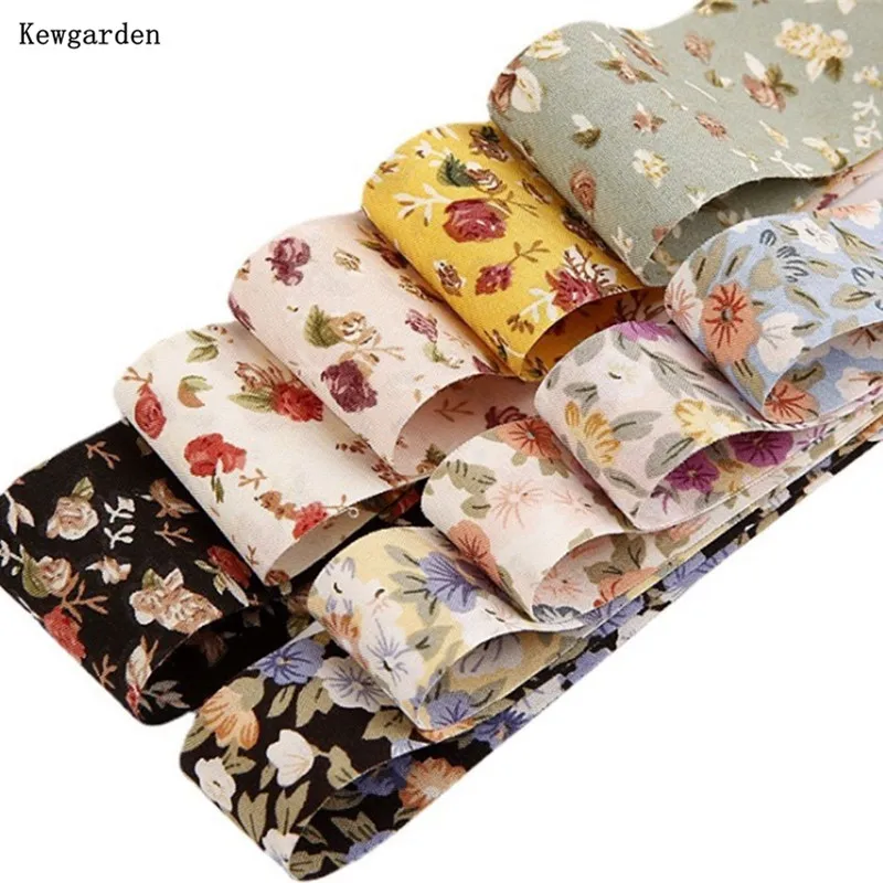 

Kewgarden печатная Цветочная лента 1,5 "1" 10 мм 16 мм 25 мм 38 мм Сделай Сам изготовление бантов аксессуары ручной работы карманы подарочная упаковка 10...