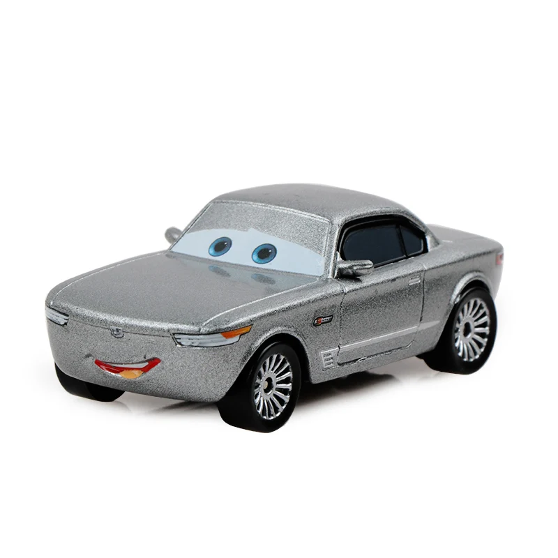 Disney Pixar Cars 2 3 Lightning McQueen Mater Jackson Storm Ramirez 1:55 Diecast Vehicle Metal Alloy Boy Kid Toys Christmas Gift