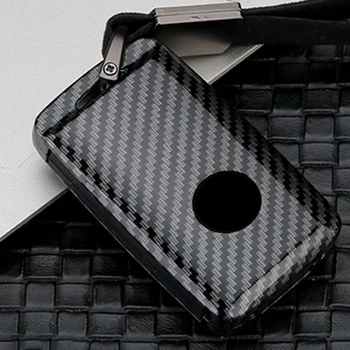 

Carbon Fiber Zinc Alloy+Silicone Car Key Case Cover For Mazda 3 Alexa CX-30 CX30 CX5 CX 5 CX-5 CX-8 CX4 2019 2020 Accessories