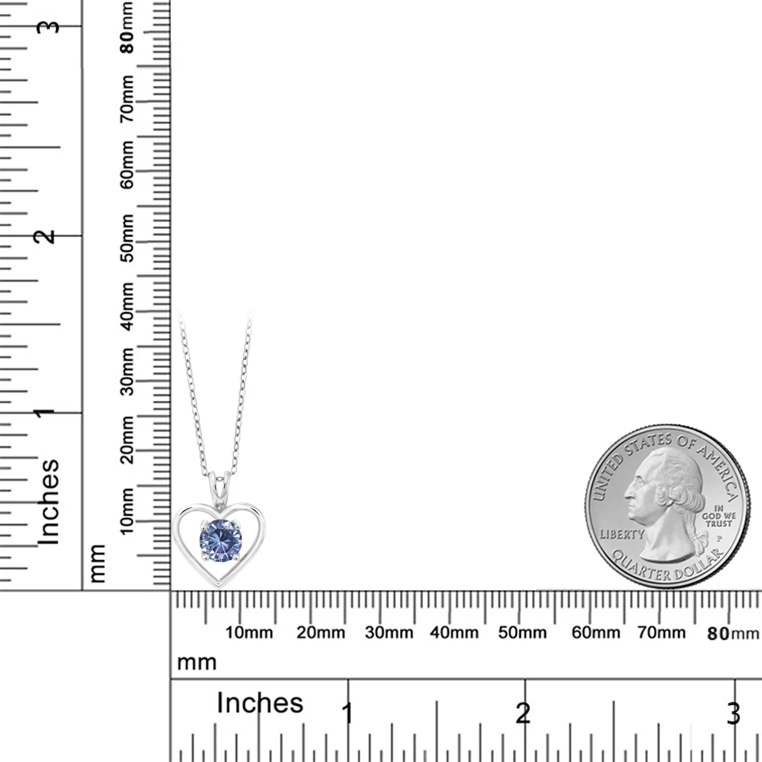 GemStoneKing подвеска из стерлингового серебра 925 пробы яркий персидский синий круглый