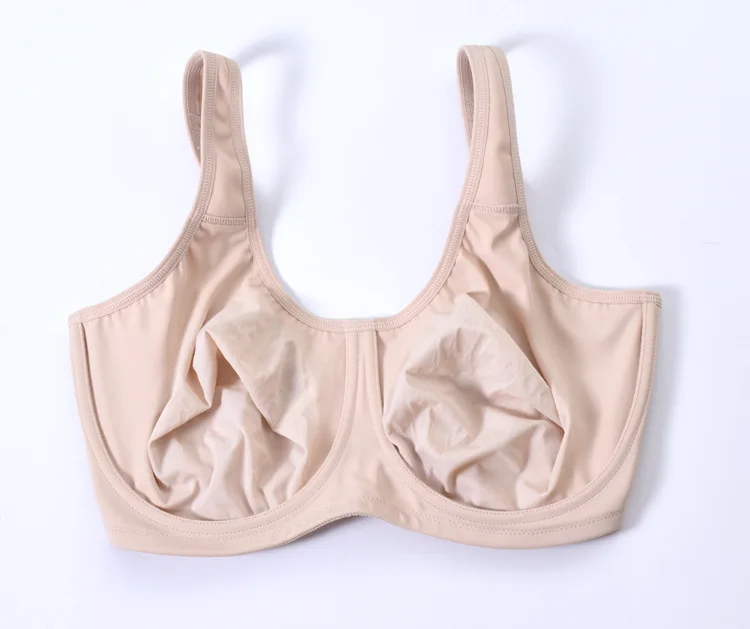 34 36 38 40 42 44 46 48 C D DD E F GDrop Ship Plus Size Womens Full Coverage Max Control High Impact Underwire Ulined Solid Bra