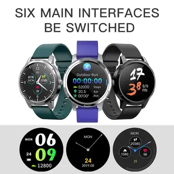

Smart Watch Waterproof Multifunctional Sport Smart Bracelet Fitness Tracker Peometer Health Monitoring Wristband For IOS Android