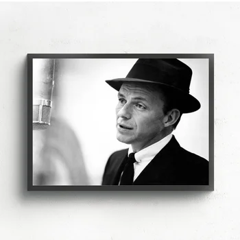 

Frank Sinatra Art Silk Poster painting Wall Decor 12x18 24x36Inch