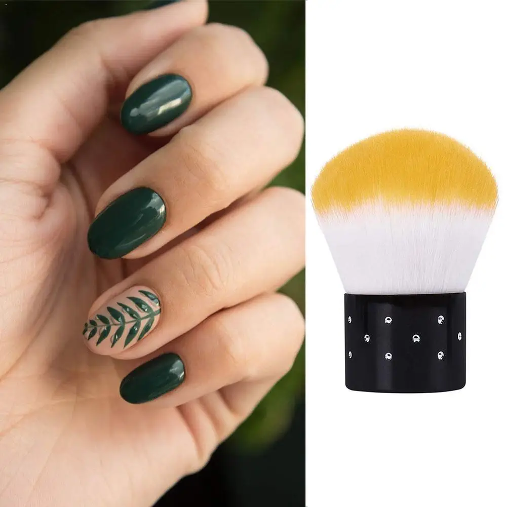 

2020 New Colors Soft Nail Brush Professional Nail Dust Clean Dust Cleaner Nail Manicure Brush Tools Mushroom Head For Acryl L3R2