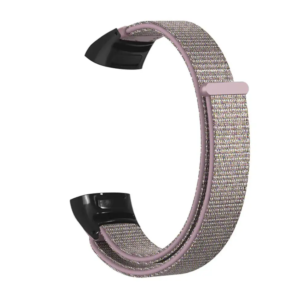 pink sand Ремешок для спортивных часов для huawei Honor Band 4 5 Смарт-часы аксессуары браслет нейлоновый ремешок для huawei Honor Band 5 4 ремешок на запястье петля - Цвет: pink sand