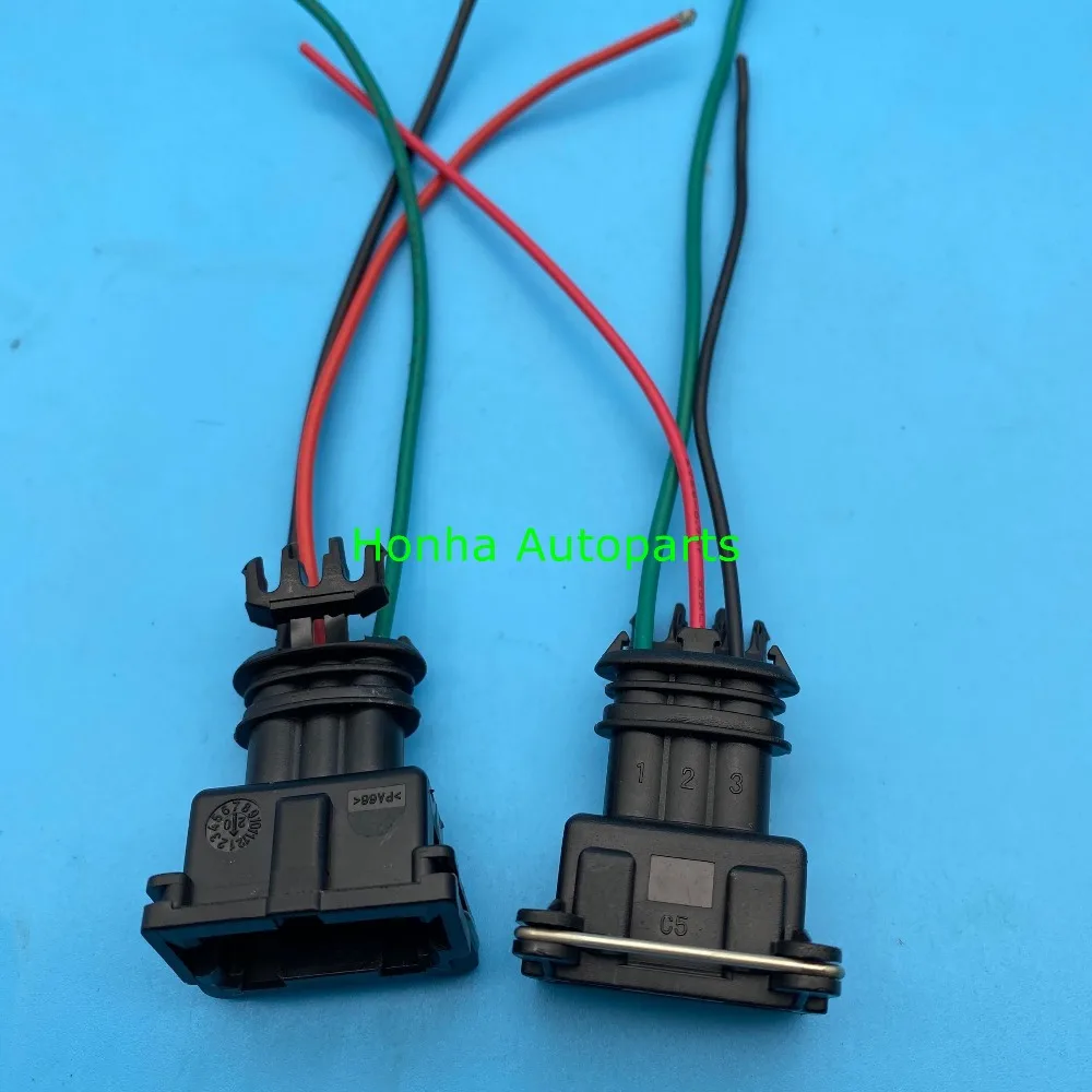 282191-1 282729-1 10/50/100 Pcs Te Tyco Amp 3 Spille Junior Power Timer (Jpt) Connettore Mappa Sensore Automotive Spina Zoccolo Della Custodia