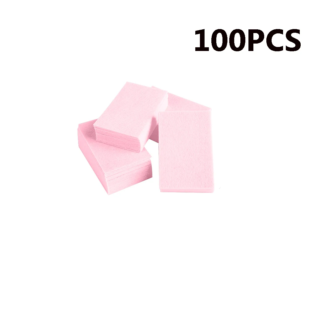 700 шт безворсовые салфетки, салфетки для снятия лака для ногтей, ватные диски, салфетки для ногтей, маникюрные, педикюрные гелевые инструменты - Цвет: Pink