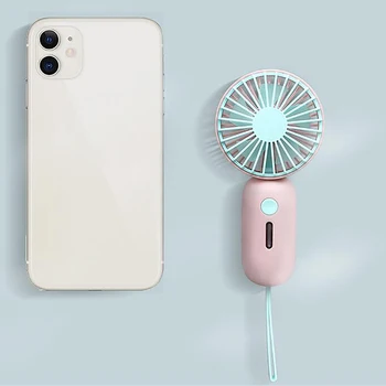 

New Handheld Fan USB Charging Mini Handheld Small Electric Fan Palm Mini Creative Small Fan