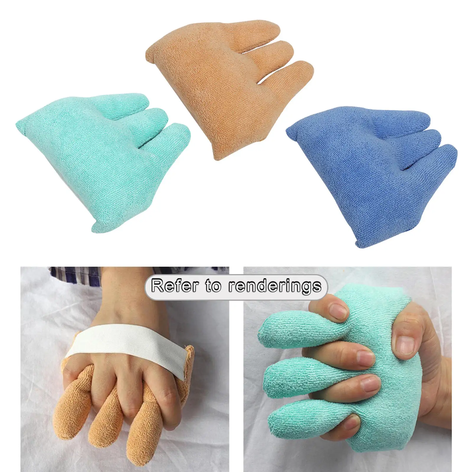 SeparatorFingerCushionMoistureSweatCushionFlexibleEasyAbsorpt