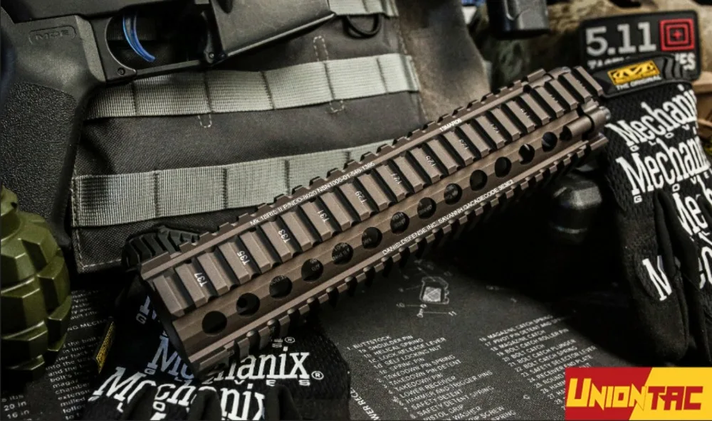 Большой грагон MK18 RIS 7 "страйкбол handguard тактический рельс