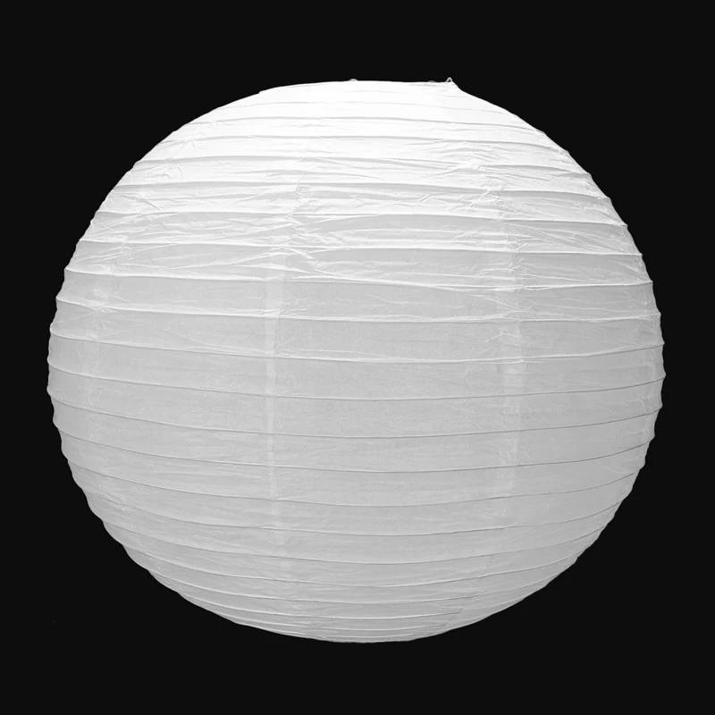

New 1 x Chinese Japanese Paper Lantern Lampshade for Party Wedding, 50cm(20") Creamy-white