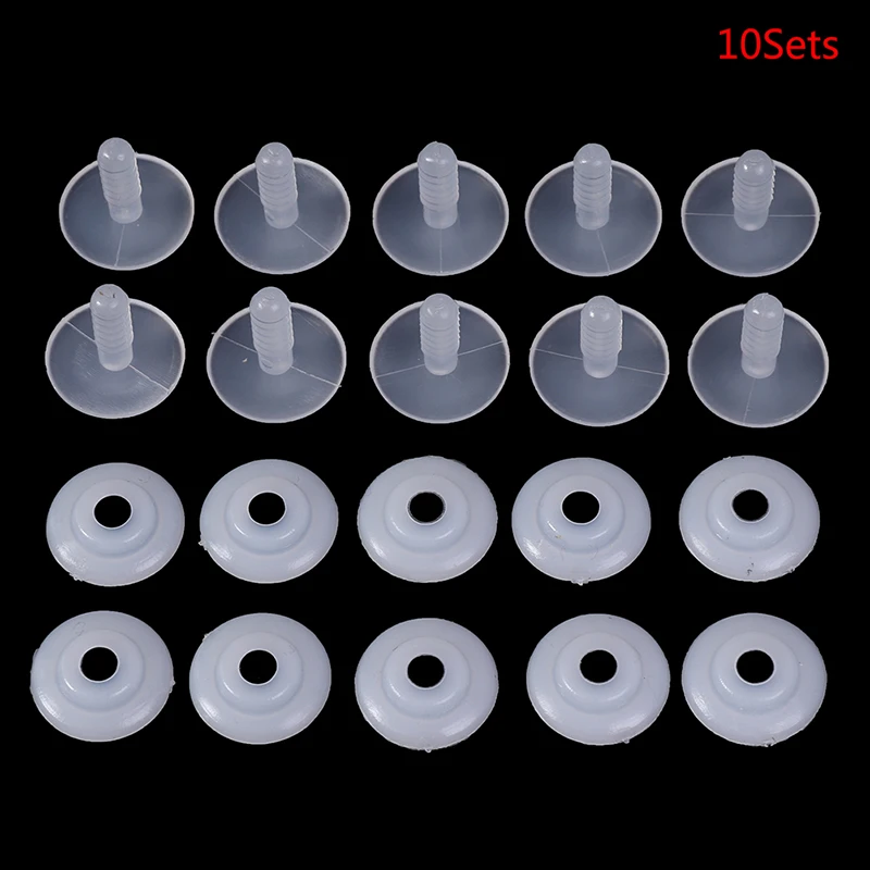 Plastic Doll Joints Dolls Accessories For Toys Making DIY Crafts 20Pcs(10sets) doll accessories plush doll accessories