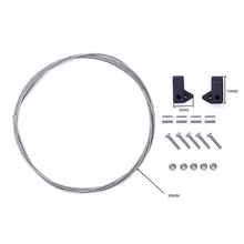 BRONCO carcasa de coche de control remoto para TRX 4, pieza de actualización, resistente, cruce frontal, línea de Cable de acero