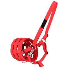 Легкая воздухопроницаемая намордник для пасухи, маска для рта лошади, оборудование для верховой езды, комфортная маска для безопасности лошади с защитой от укуса