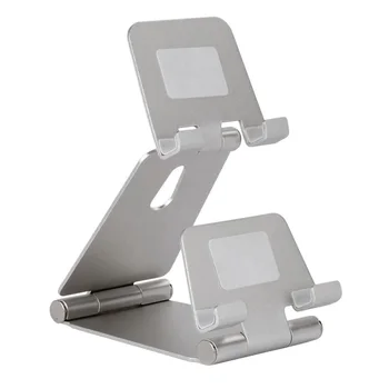 

Mobile Phone Desktop Anti Slip Universal Multi Angle Tablet Stand Dual Use Aluminum Alloy Foldable Mount Travel Support