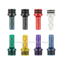 Justfog Q16 Pro/Q14/Q16/S14/G14 22 мм длиной 510 MTL капельный наконечник соты Delrin HellVape Гримм Pod мундштук