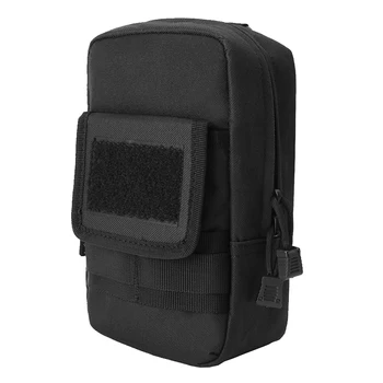

Tactical Molle Pouch 1000D Nylon Utility Pouch Waist Bag Water-Resistant Small EDC Pouch Camping Hiking Pocket Organizer