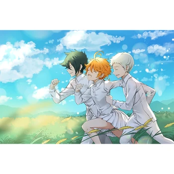 

Diamond Picture Home Decoration The Promised Neverland 5D Embroidery Painting Full Round Drill Japan Anime Cross Stitch Wall Art